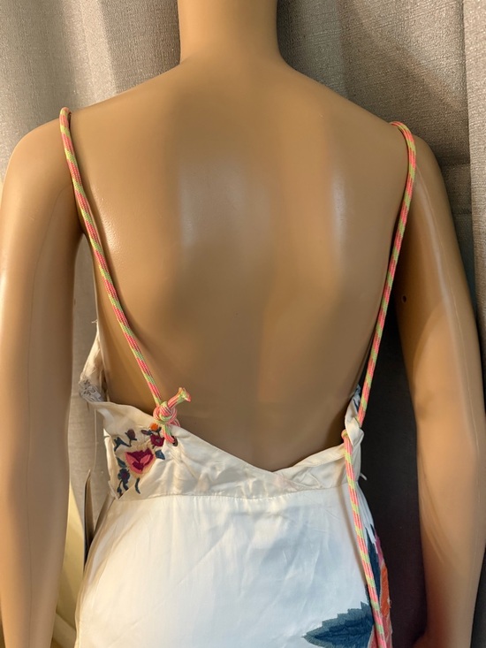 UO Jessa Belted Slip Midi Dress  small nwt - Picture 9 of 14